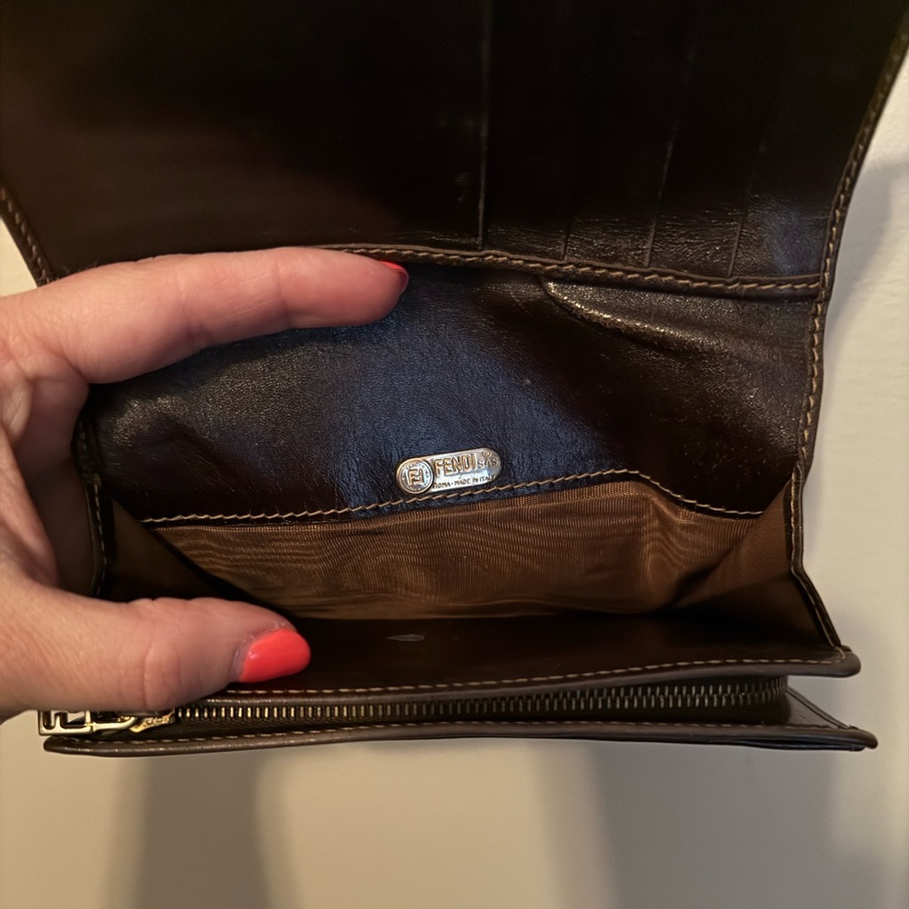 Fendi Zucca Compact Wallet - Picture 6 of 8